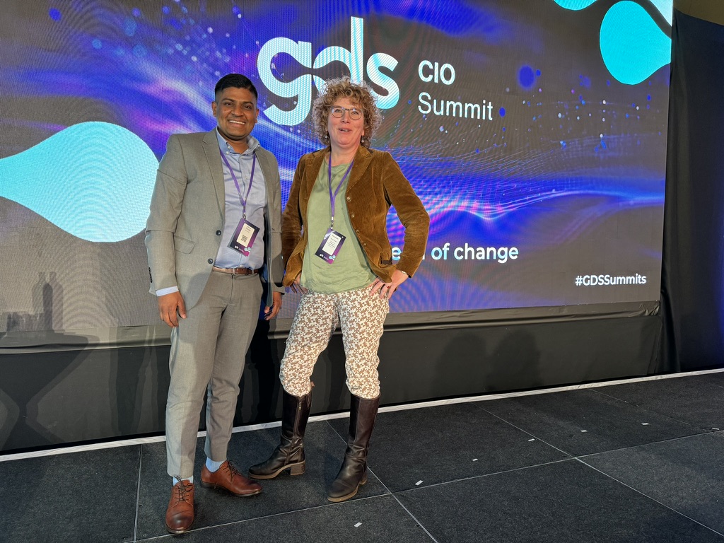 Manu at the GDS CIO Summit